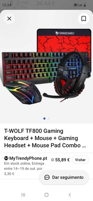 Teclado 56€. Oportunidade