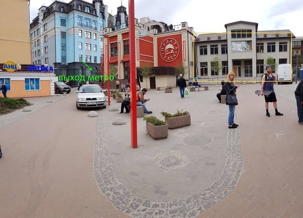 Продаж 408 м2 будівля ресторан магазин клініка Верхній Вал 30К