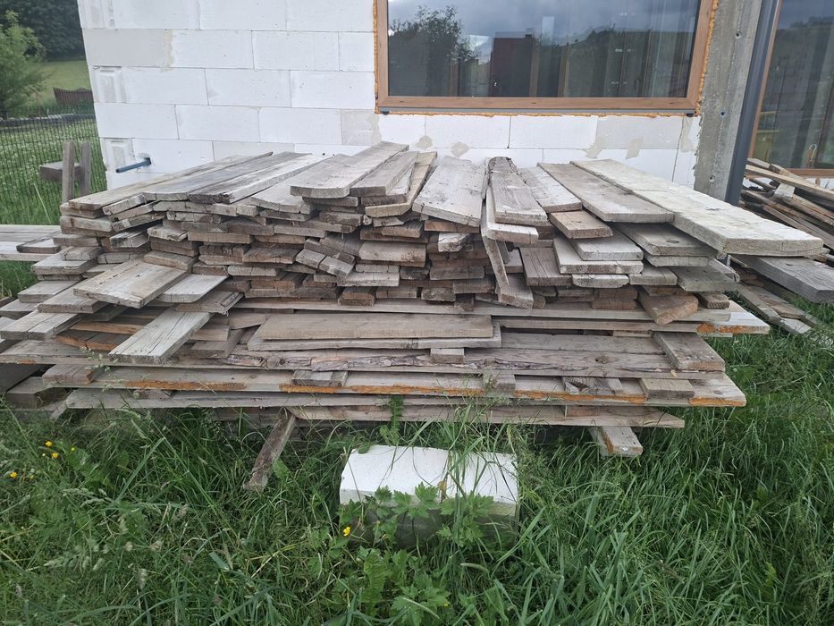 Deski szalunkowe, blaty, stemple