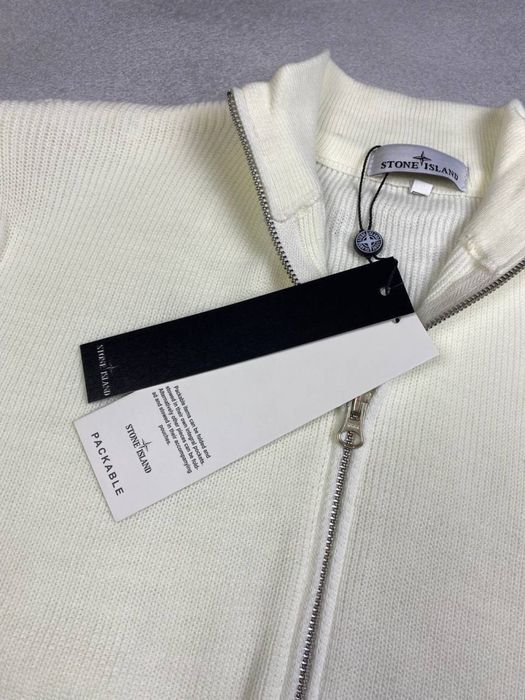 Кардиган Stone Island/кардиган білий стон айленд/кофта стон island