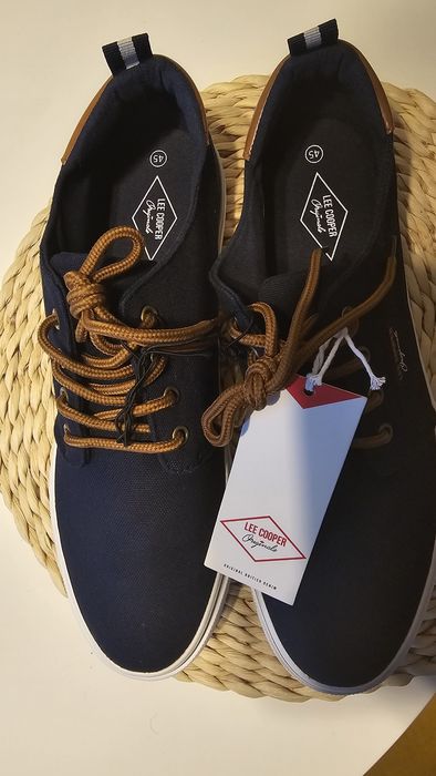 Lee Cooper trampki.meskie granatowe nowe metki 45 granat