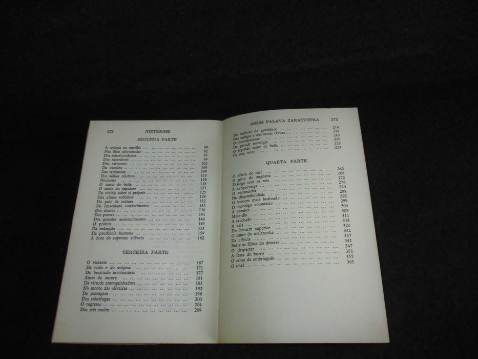 Livro Assim Falava Zaratustra Frederico Nietzsche