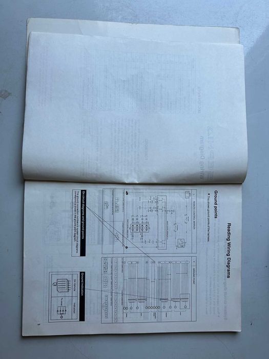 Kia Sephia 1993 - Schemat instalacji elektrycznej
