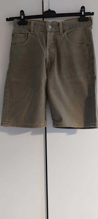 Szorty/krótkie spodenki oliwkowe LEVIS STRAUSS