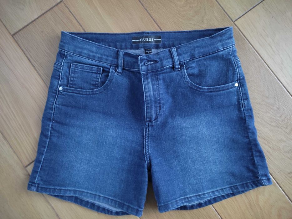 szorty jeansowe krótkie spodenki GUESS rozm 16 XS/S 34/ 36