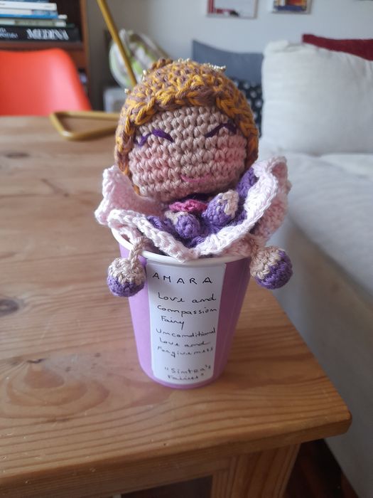 "Cup cake fairies" - bonequinhas fadas artesanais amigurumi