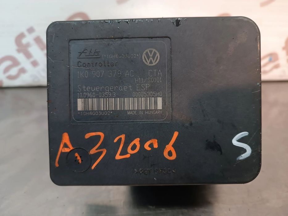 ABS VOLKSWAGEN GOLF V / AUDI A3 8P REF: 1K0614517AE  1K0907379AC