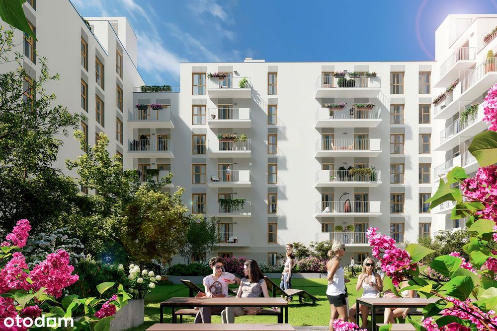2-pokojowe mieszkanie 41m2 + loggia