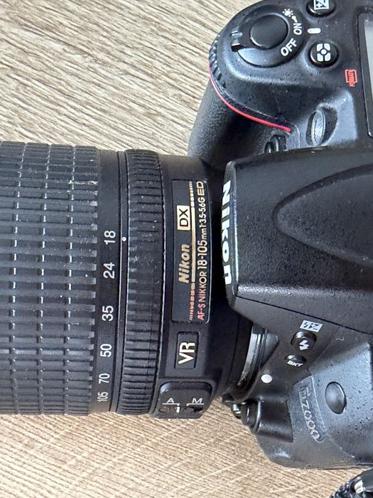 Nikon D7000 + obiektyw AF-S Nikkor 18-105 mm PRZEBIEG 3200 zdjęć!