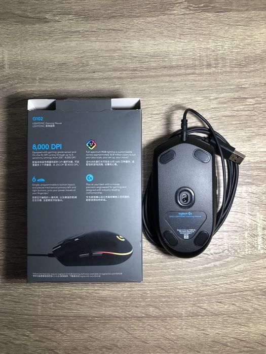 Мишка Logitech G102 Lightsync