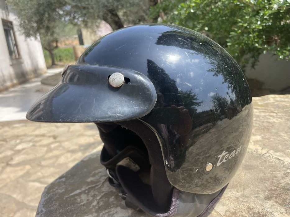 Jaqueta X11 + Capacete Vintage Homologado - Tam. L/M