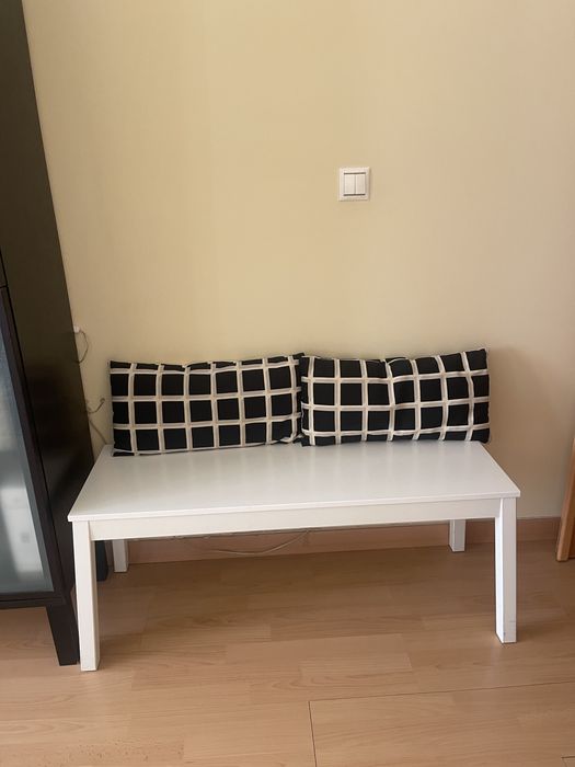 Conjunto pratico Banco corrido Ikea e cadeiras