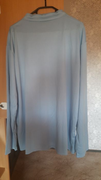 Niebieska koszulka polo XL