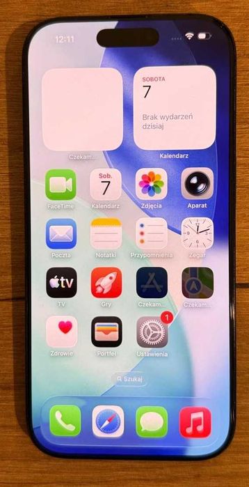 Iphone 16 Pro 128 GB, czarny