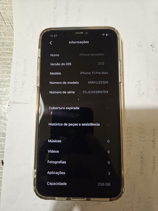 Iphone 11 promax 256 gb .