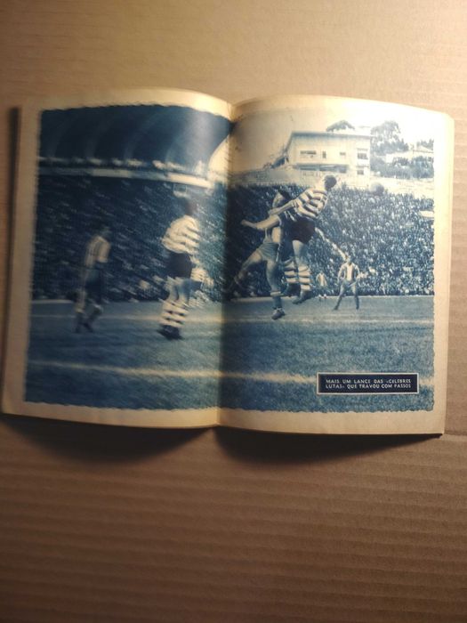 Revista de futebol ídolos do desporto.