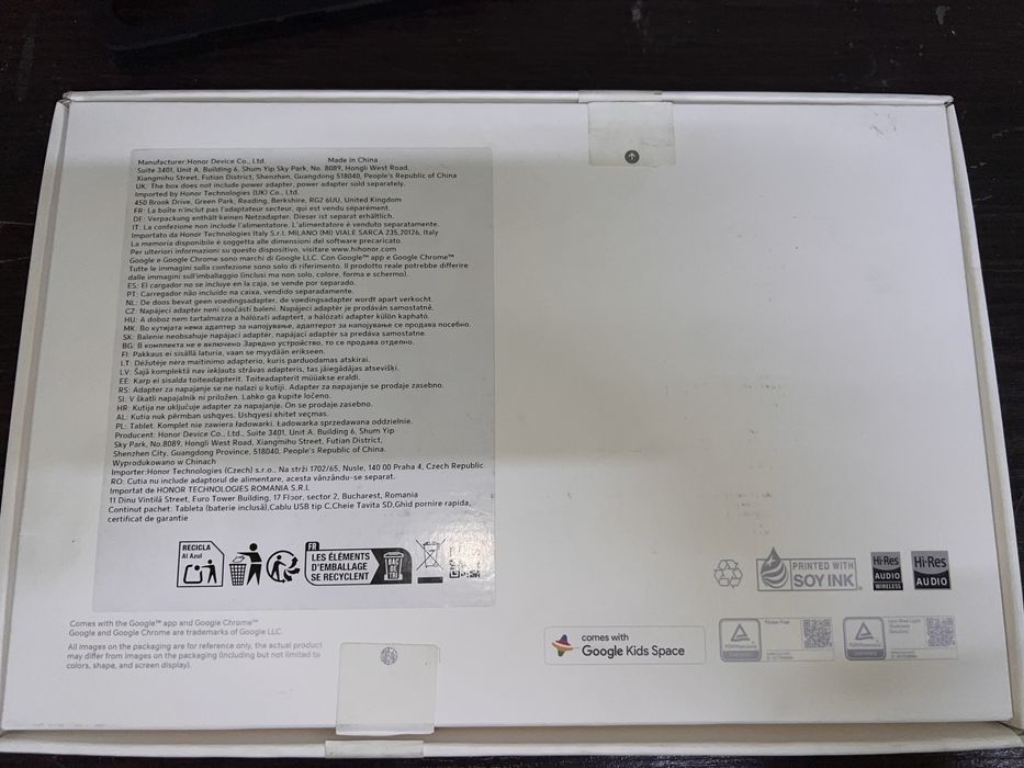 Планшет  Huawei honor pad 4g