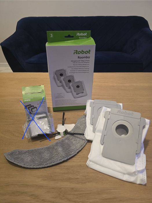 Akcesoria worki  szczotka obrotowa Roomba oryginalne