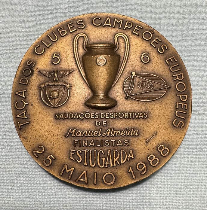 Médaille Ancienne SL Benfica - Portugal - Rare, Avant 2000, Unisexe