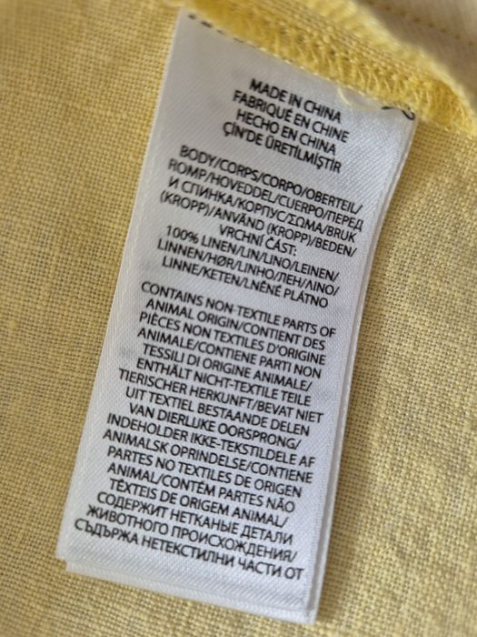 Spódnica z lnu Ralph Lauren S