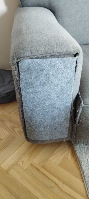 Szara kanapa nowoczesny design