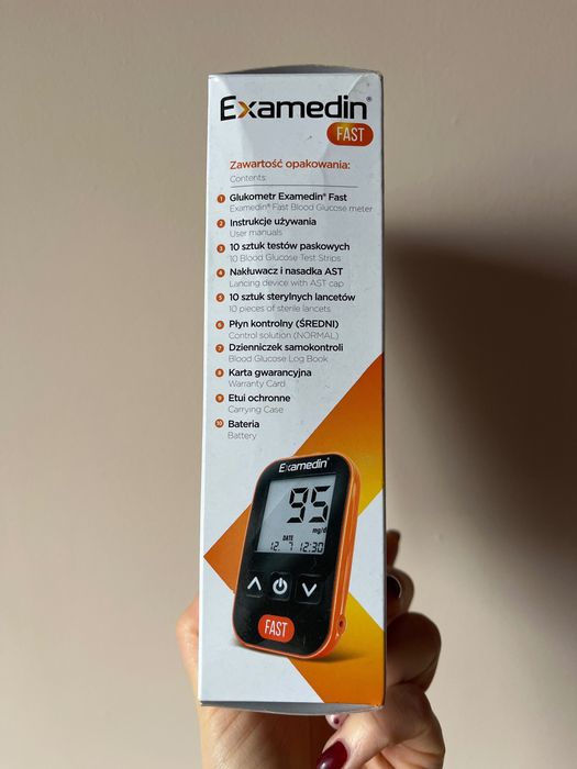 Glukometr EXAMEDIN nowy