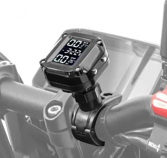 Система контролю тиску в шинах мото. Датчик давления колес TPMS мото