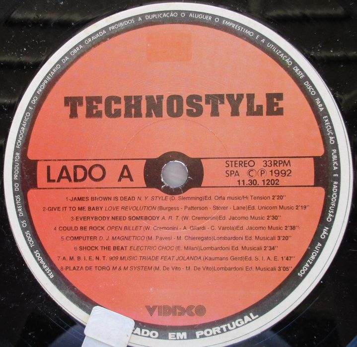 Technostyle Compilation - - - - - Vários  - - - - - LP