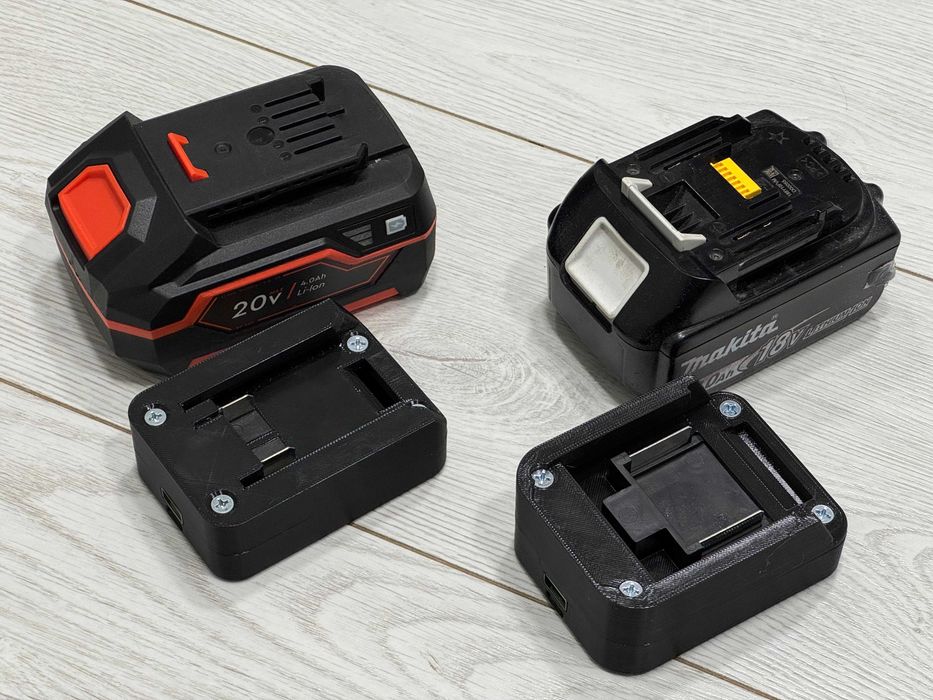 Адаптер повер банк на акумулятор Дніпро-М, Makita, ProCraft 65вт