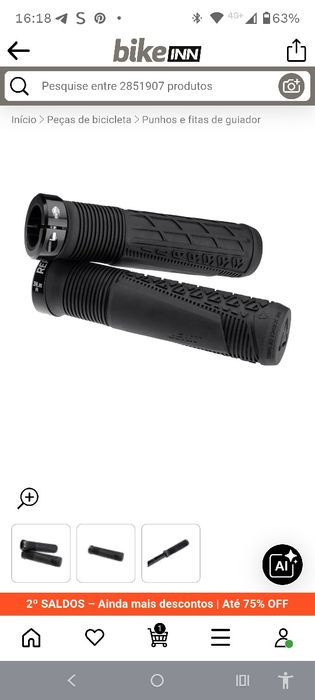 Guiador Bontrager + Punhos Leatt