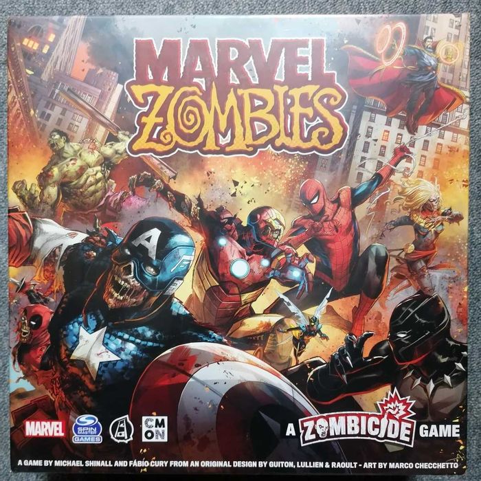 Marvel Zombies - jogo de tabuleiro