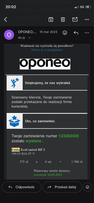 Kola Dezent na oponach Fulda przebieg 2tys