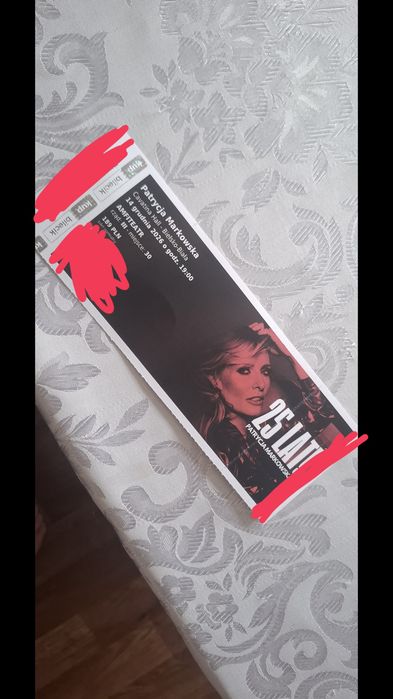 Bilet na koncert Patrycji Markowskiej
