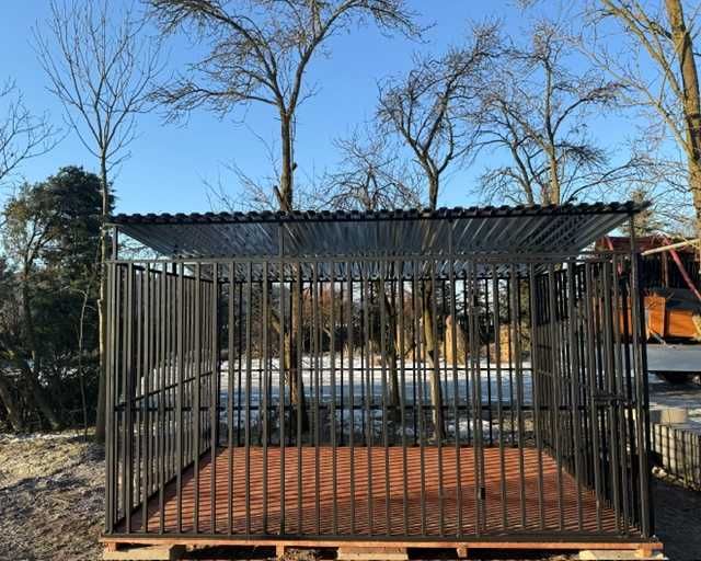 Kojec dla psa solidny, transport