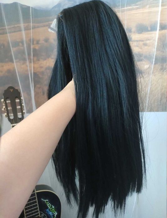 Peruka czarna + czepek!!!