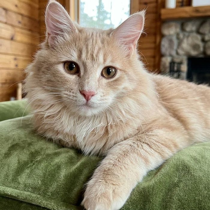 Кошеня хлопчик породи курильський бобтейл