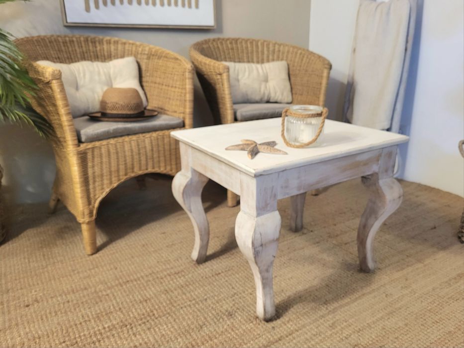 mesa, apoio, centro, branco, mexicana, rustico