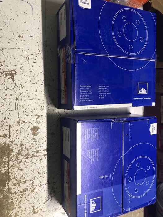 Диски гальмівні задні АТЕ на RENAULT (2 шт.)