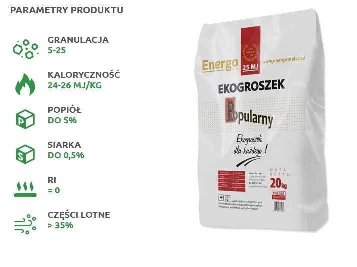 Eko Park Łomża Ekogroszek Popularny Energo - dostawa!