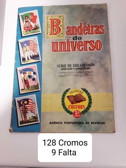 Caderneta de Cromos "Bandeiras do Universo"