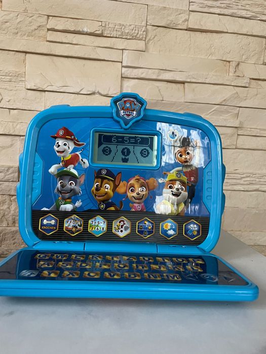 Zabawka edukacyjna Laptop Psi Patrol język niemiecki