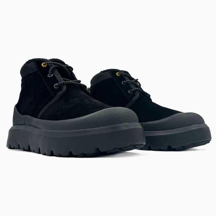 Уггі 36-45 UGG Neumel Hybrid Black premium натуральні замш і овчина
