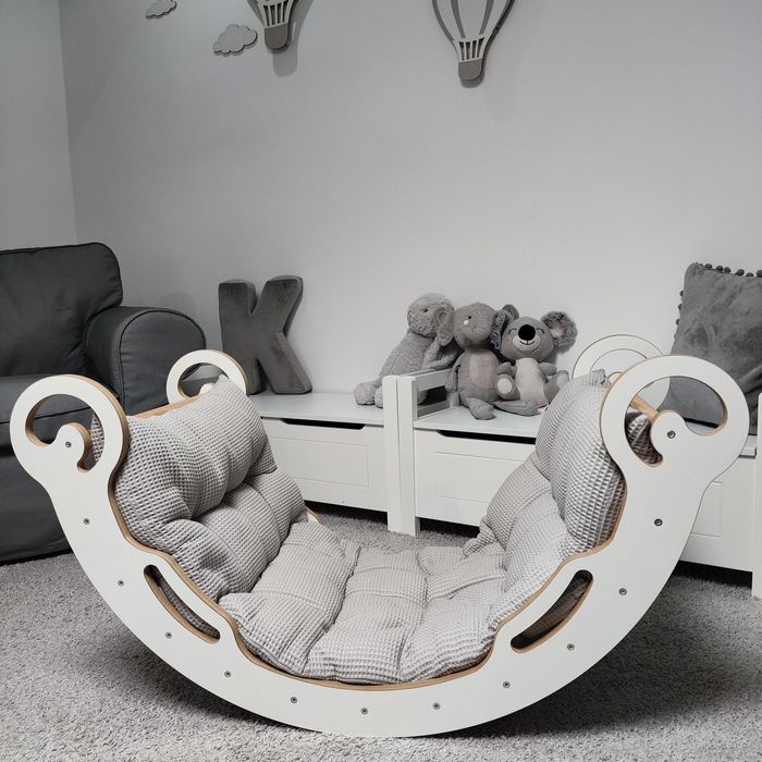 Bujak z poduszką+ścianka i zjeżdżalnia