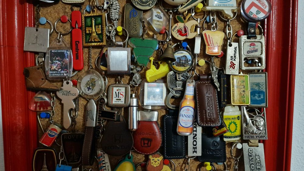 Mais de 150 Relíquias - Porta-chaves para colecionadores