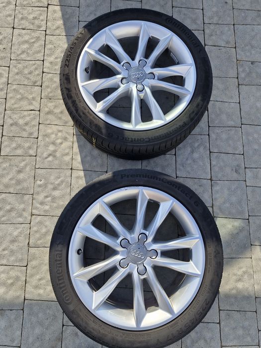 диски 2шт Audi 7.5J R17H2 5x112 ET51