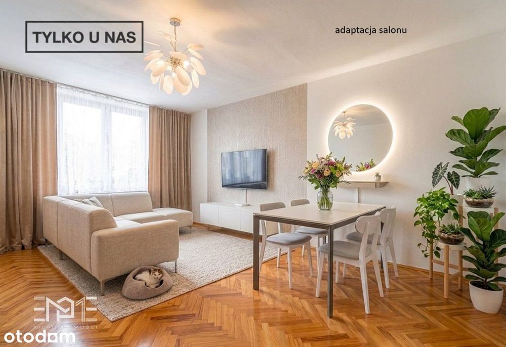 40 m. z potencjałem 2 pokoi i aneksem kuchennym