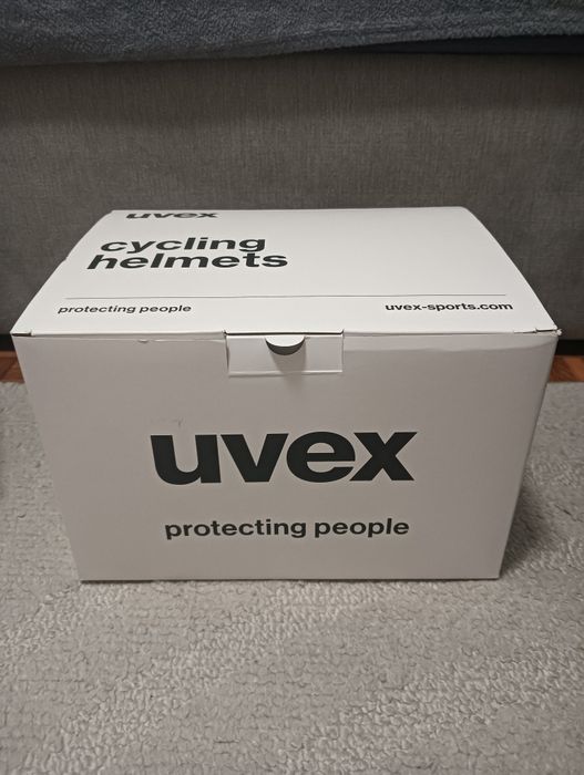 Nowy kask Uvex oyo (Skoda), kolor cloud blu
