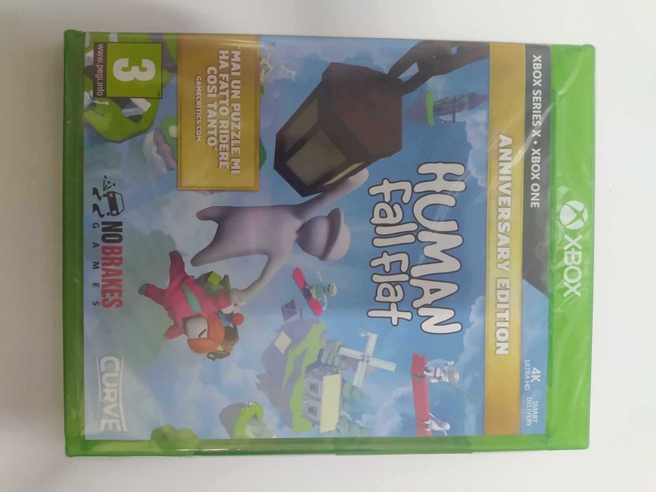 NOWA Human Fall Flat Xbox One / Xbox Series X PĘKNIĘTE PUDEŁKO outlet