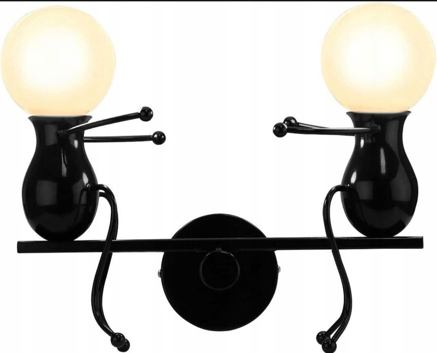 Humanoid kreatywna lampa kinkiet