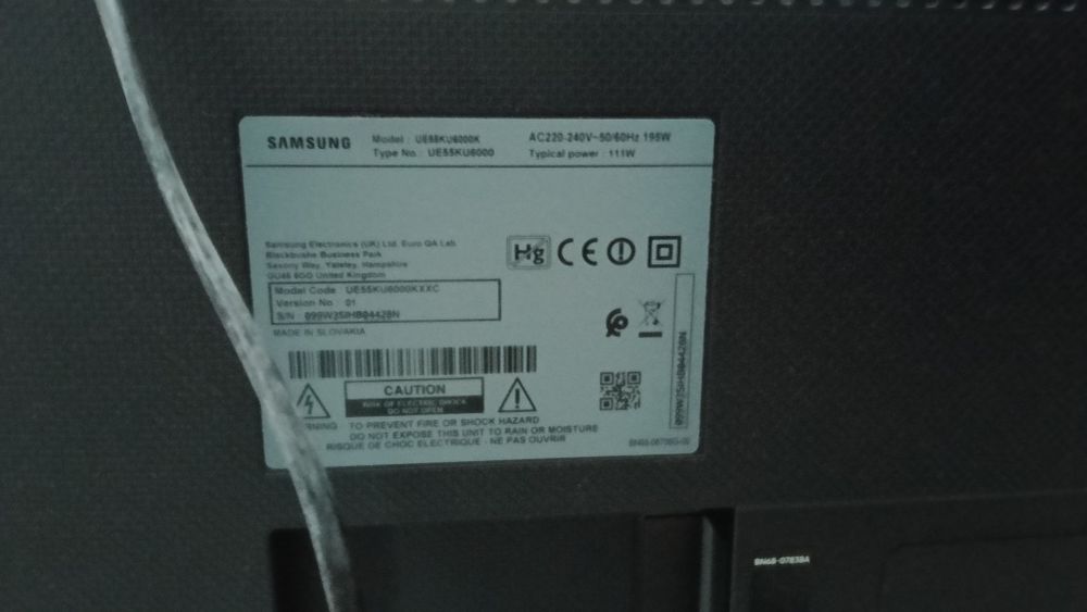 Samsung smart tv 55